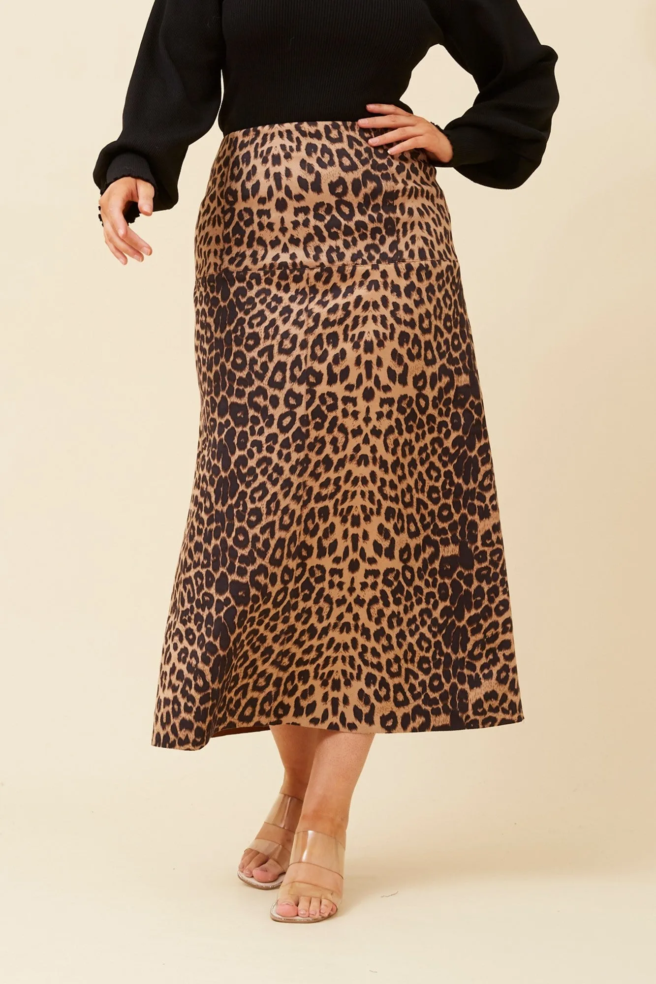 AUBREE FAUX SUEDE SKIRT
