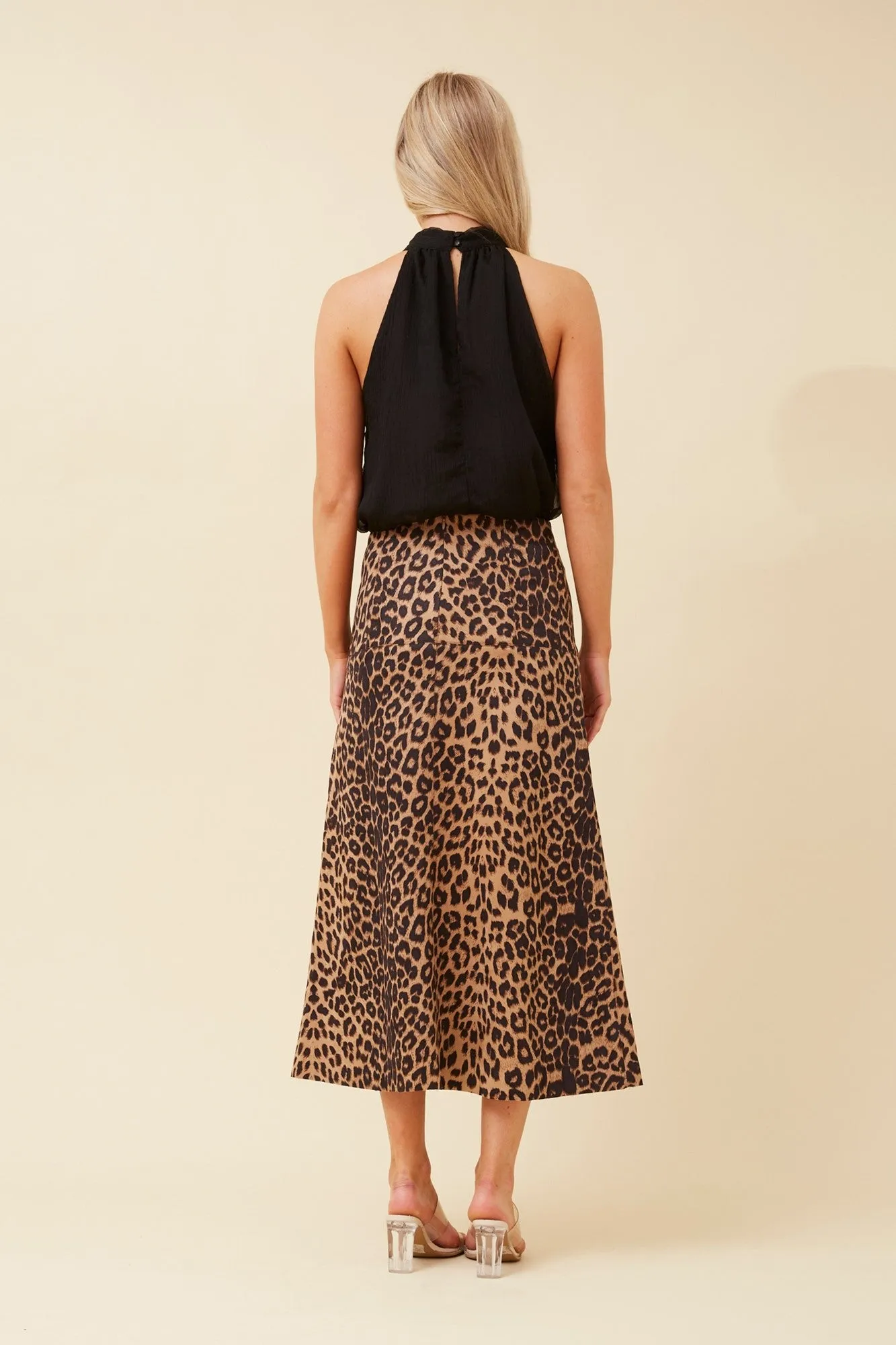 AUBREE FAUX SUEDE SKIRT