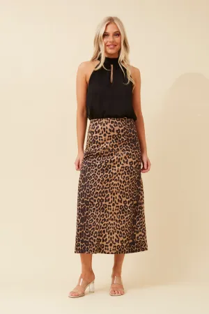 AUBREE FAUX SUEDE SKIRT