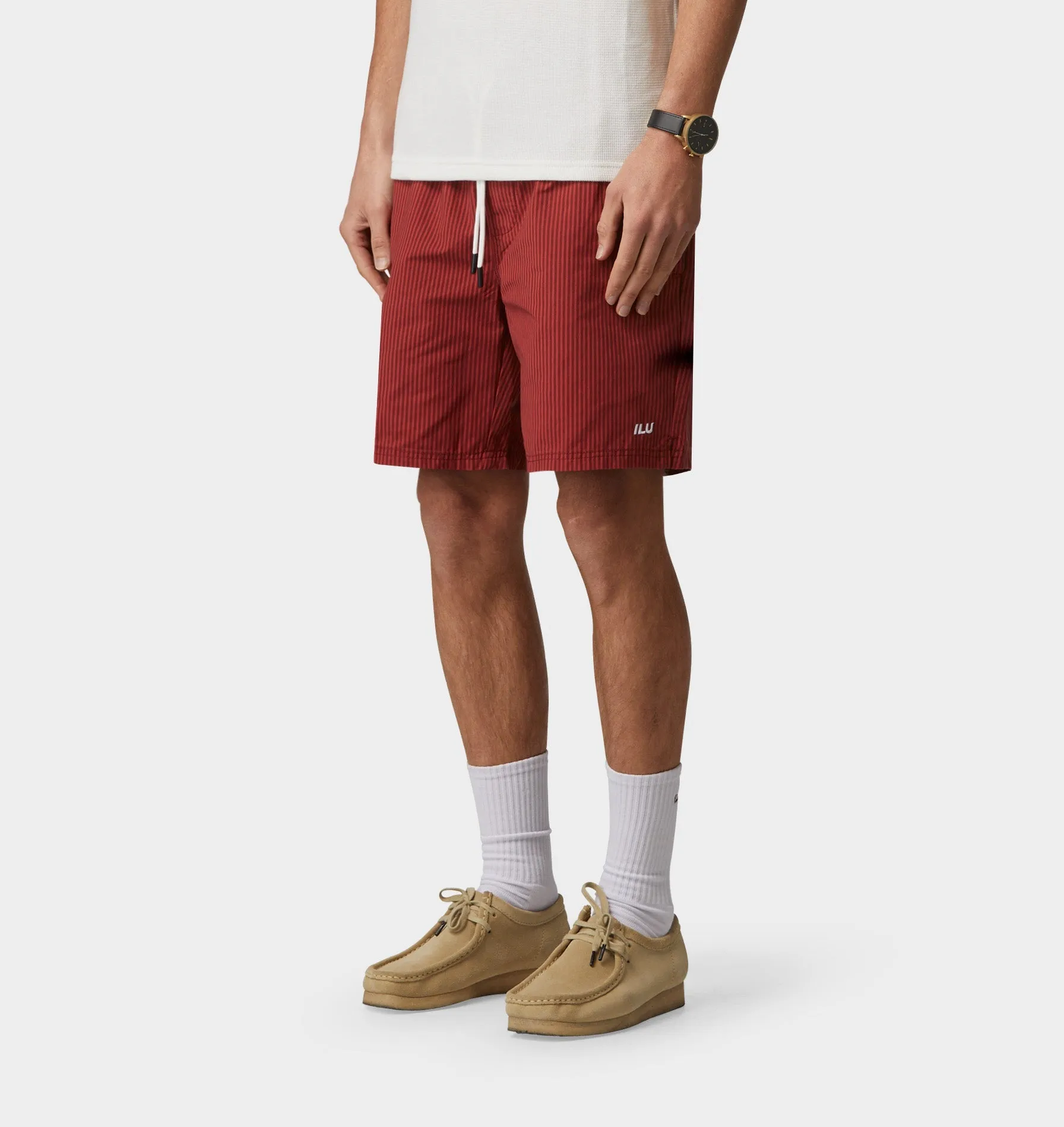 Beach Short - Red Stripe