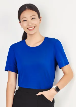Biz Care Womens Marley Jersey T-Top  (CS952LS)