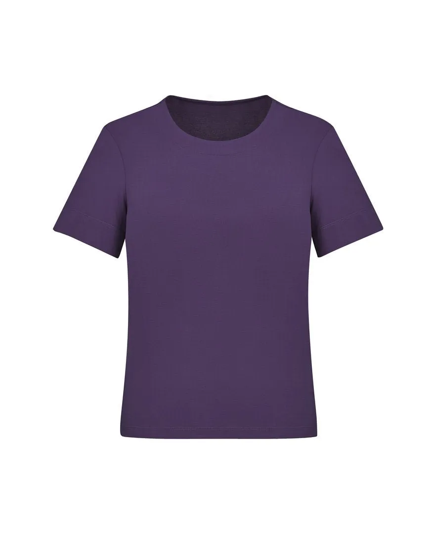 Biz Care Womens Marley Jersey T-Top  (CS952LS)