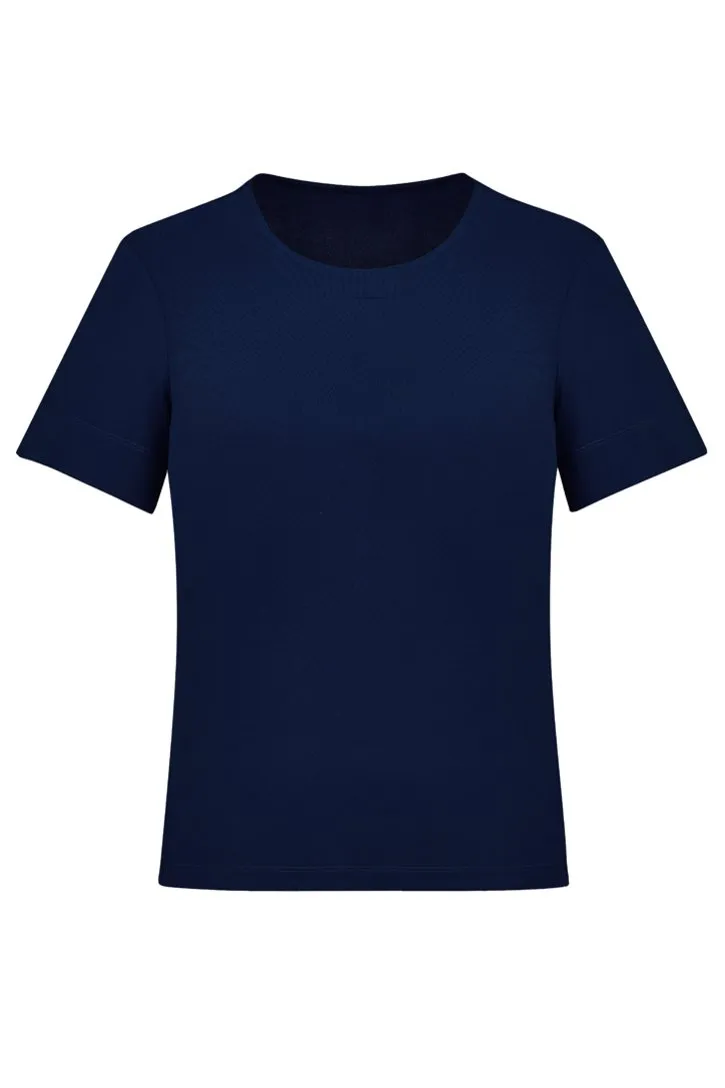 Biz Care Womens Marley Jersey T-Top  (CS952LS)