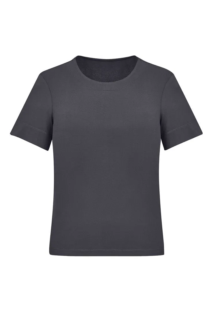 Biz Care Womens Marley Jersey T-Top  (CS952LS)