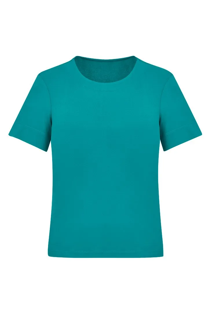 Biz Care Womens Marley Jersey T-Top  (CS952LS)