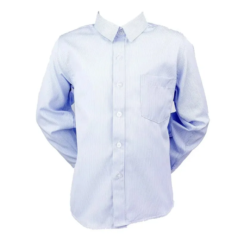 Blue Pinstripe Collared Shirt (00M - 7Y)