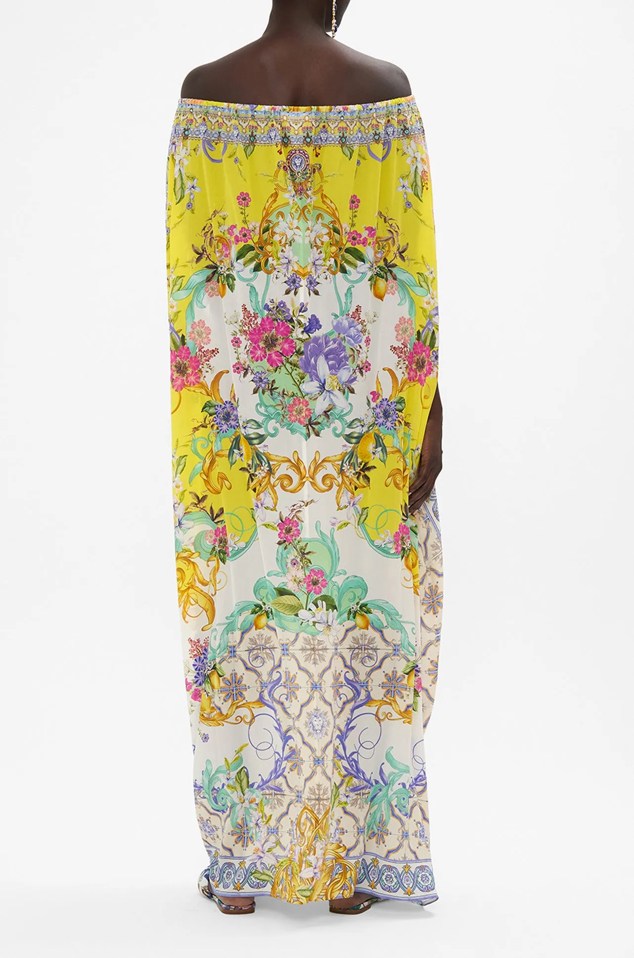 Camilla - Caterina Spritz Off Shoulder Kaftan