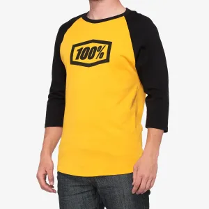 ESSENTIAL 3/4 Tech Tee Goldenrod