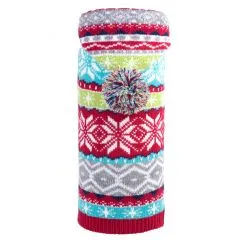 Fairisle Hoodie Dog Sweater