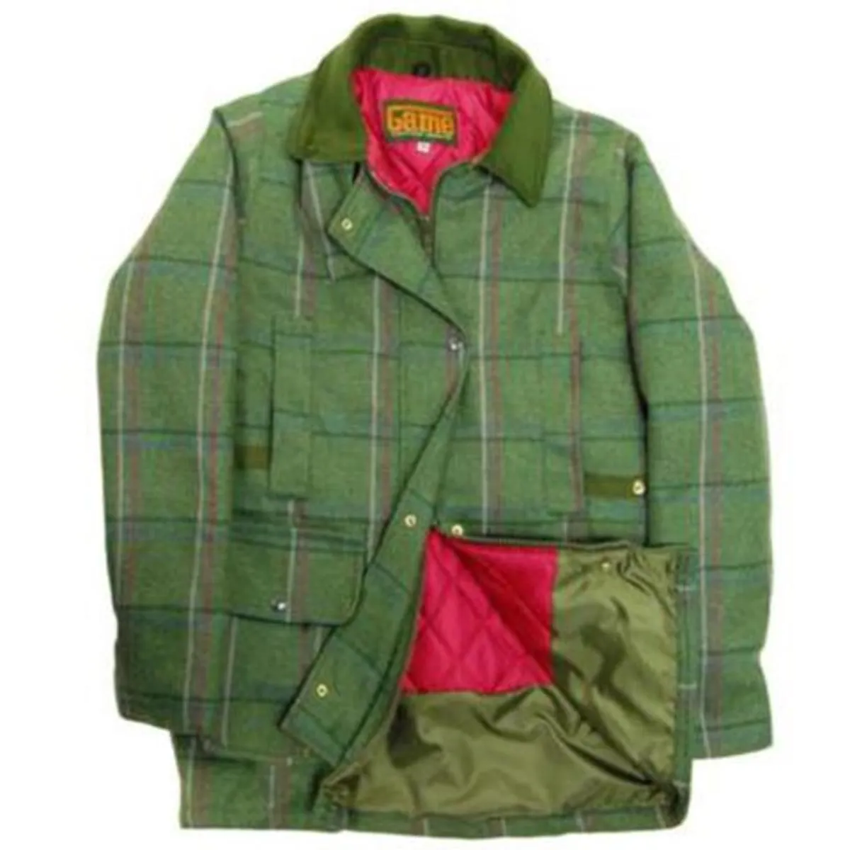 Game Ladies Game Ruby Check Tweed Jacket