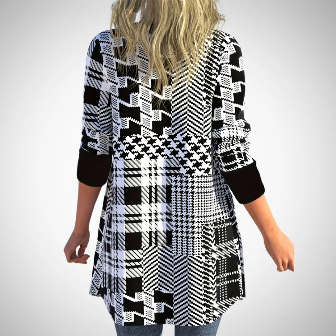 Geneva Geometric Cardigan