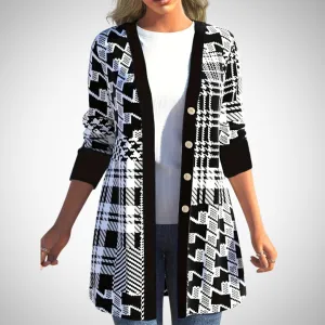 Geneva Geometric Cardigan