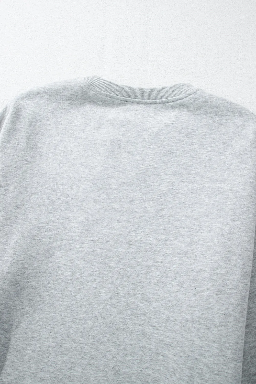 Ghost Print Plus Size Sweatshirt