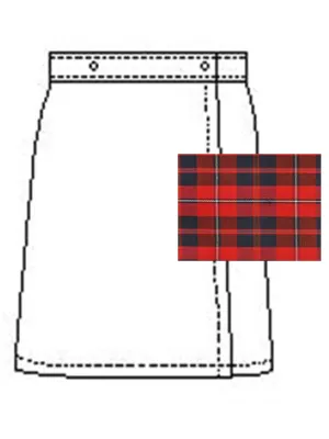 Girls' Blend Plaid Skort - 1014BP - Plaid 65