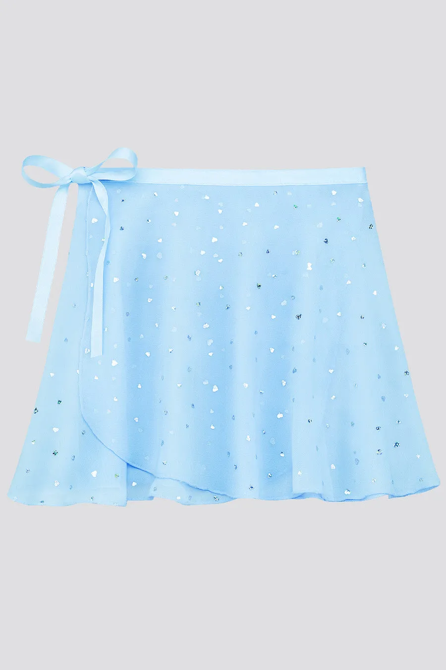 Girls Chiffon Wrap Skirt With Adjustable Tie