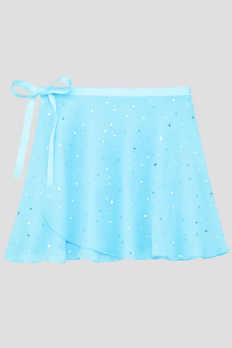Girls Chiffon Wrap Skirt With Adjustable Tie