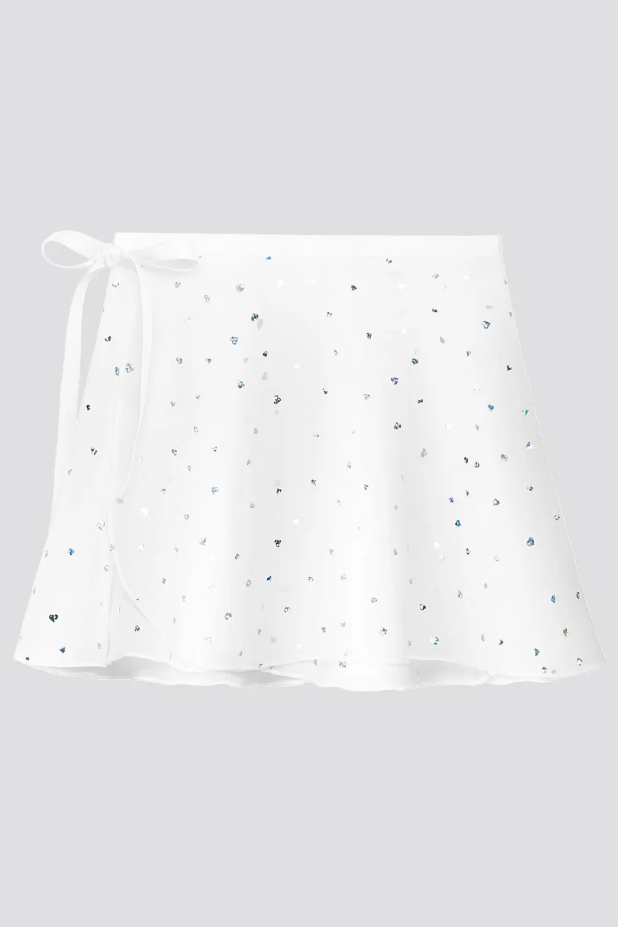 Girls Chiffon Wrap Skirt With Adjustable Tie