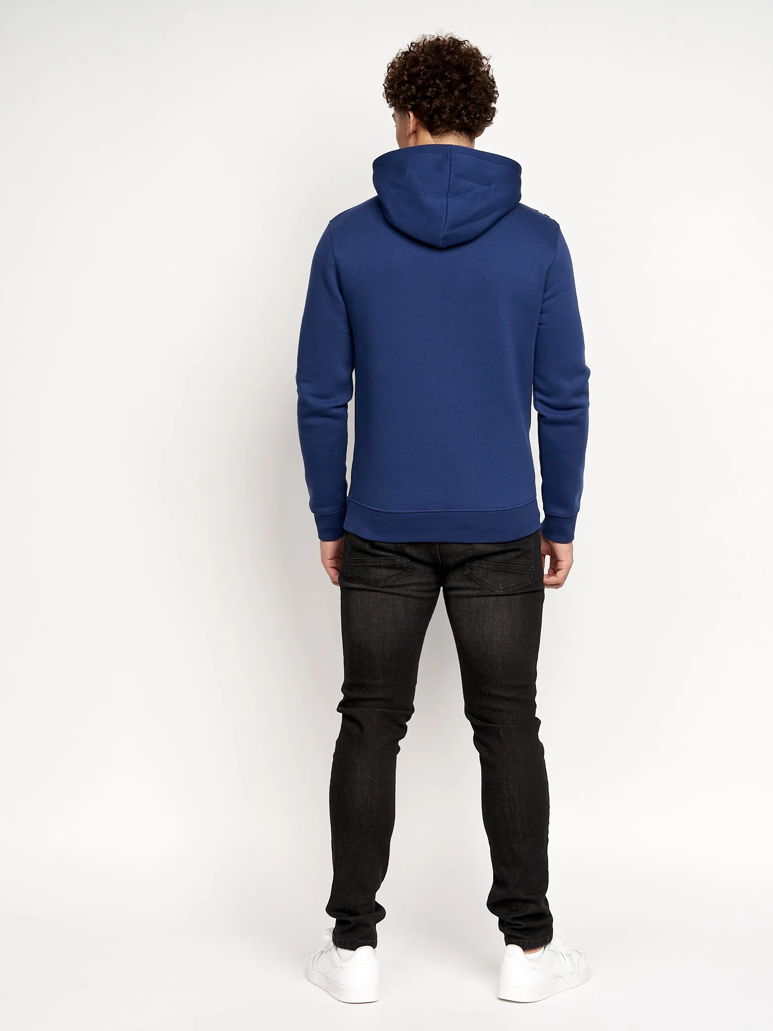 Hensal Hoodie 2pk Navy/White
