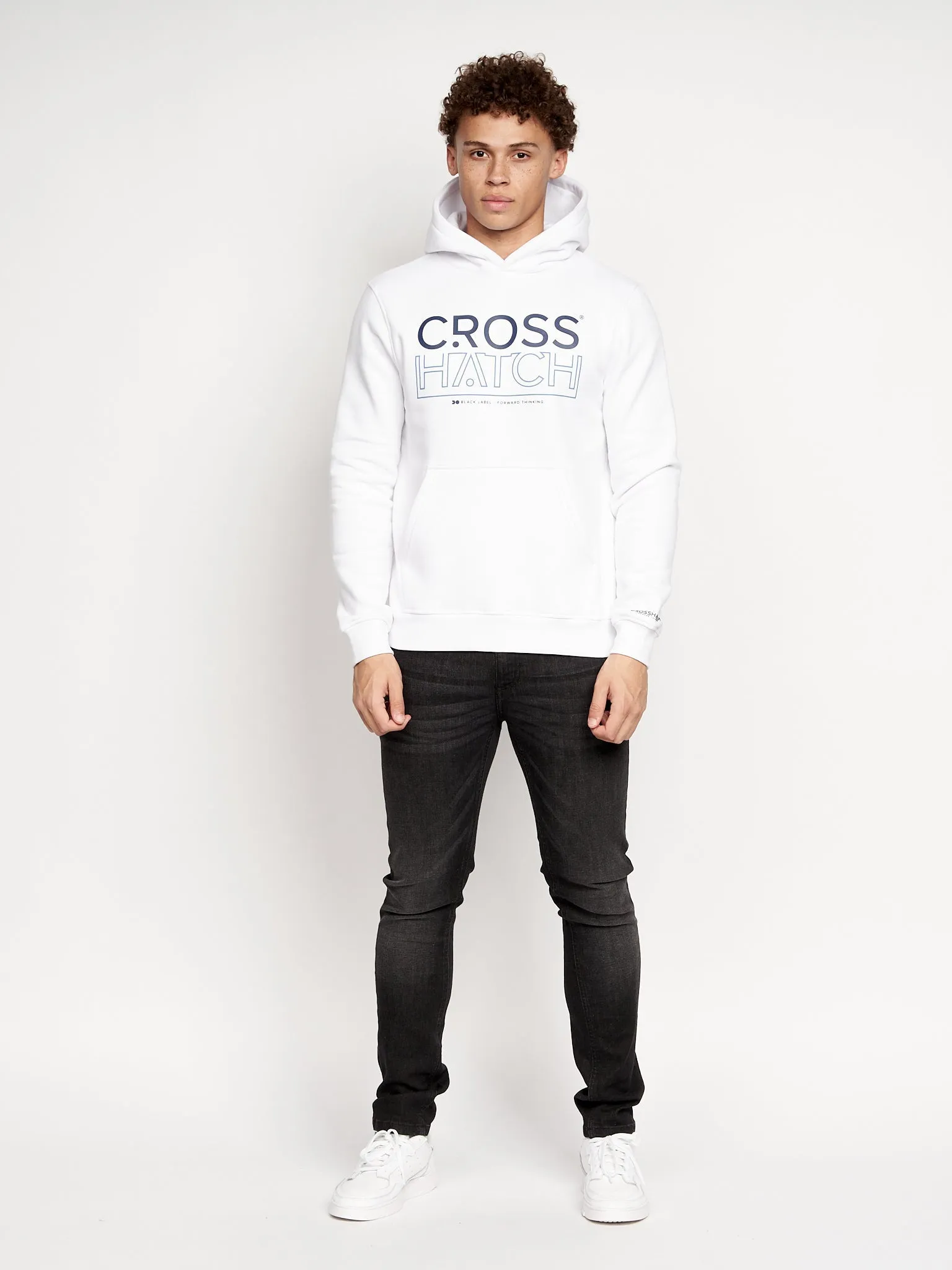 Hensal Hoodie 2pk Navy/White