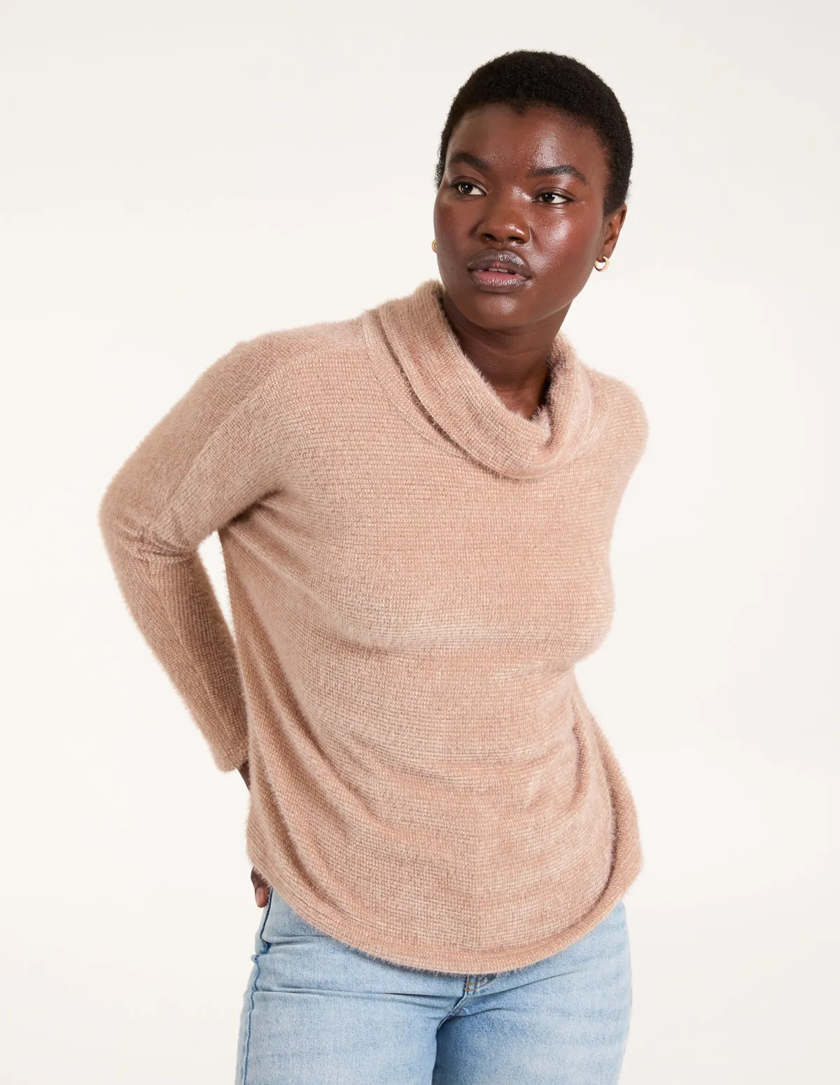 High Neck Jumper