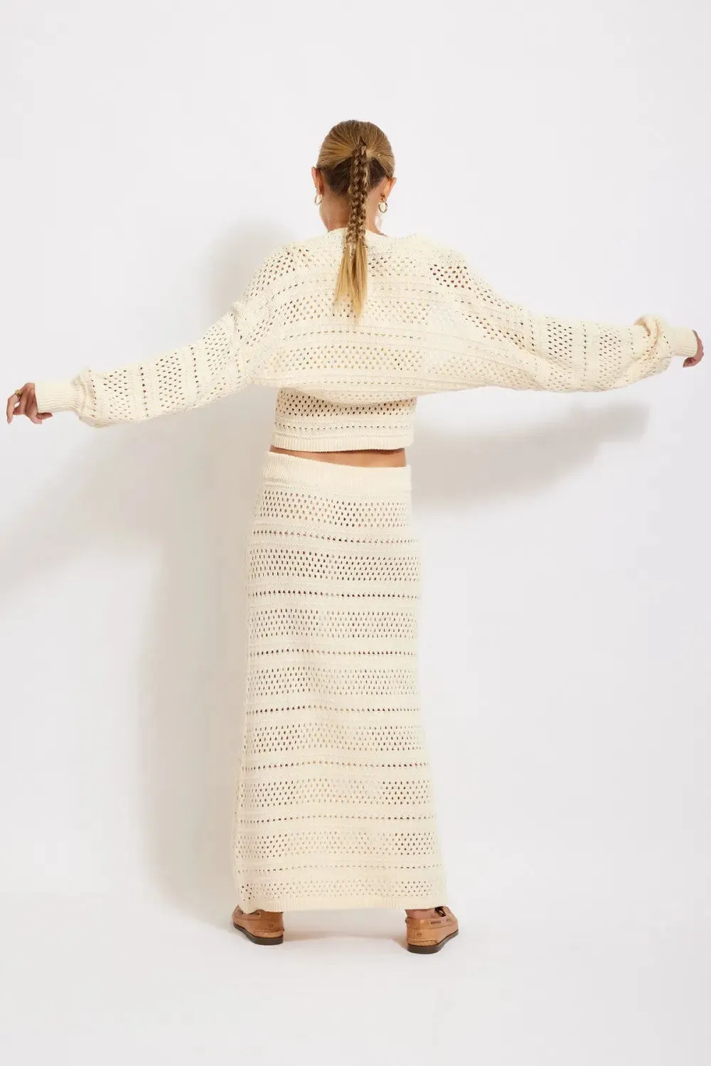 Illa Illa Coco Crochet Bolero  Effortless Boho Elegance
