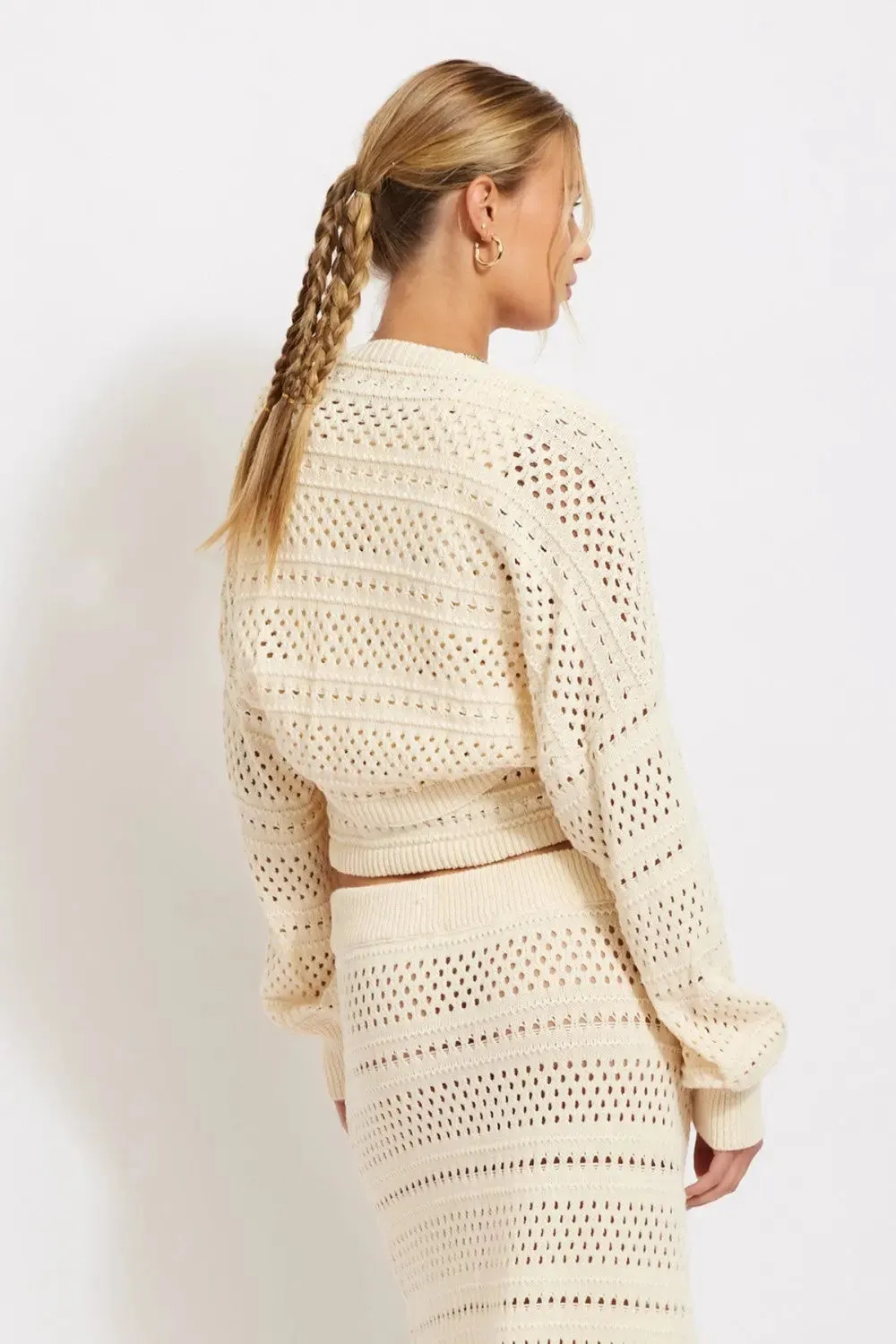 Illa Illa Coco Crochet Bolero  Effortless Boho Elegance