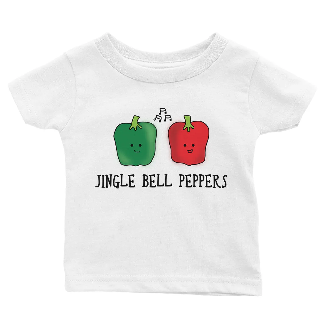 Jingle Bell Peppers Baby Shirt