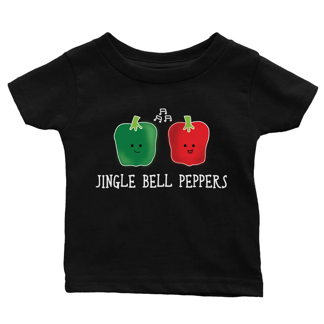 Jingle Bell Peppers Baby Shirt