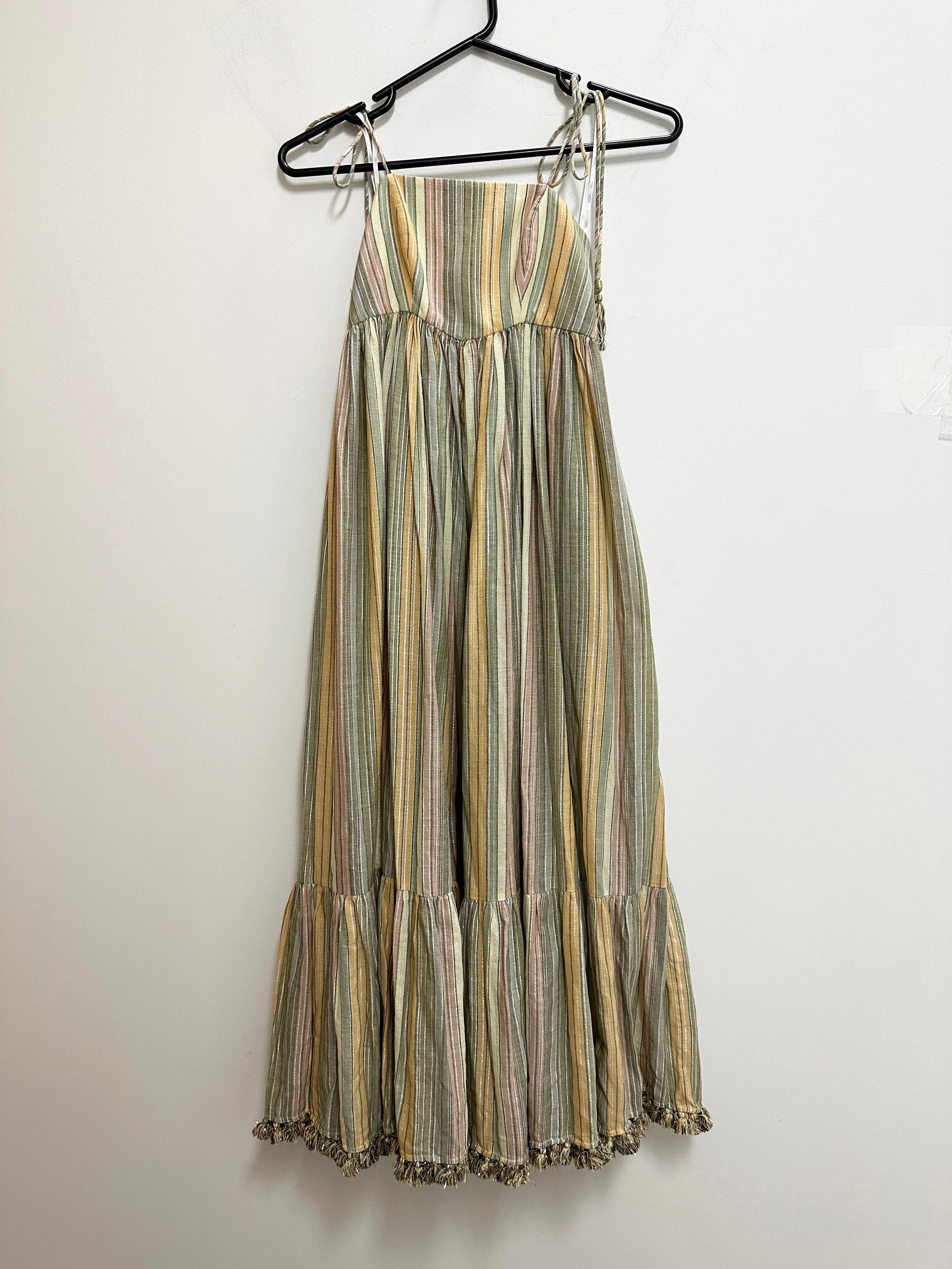 Juniper Rainbow Stripe Maxi Dress