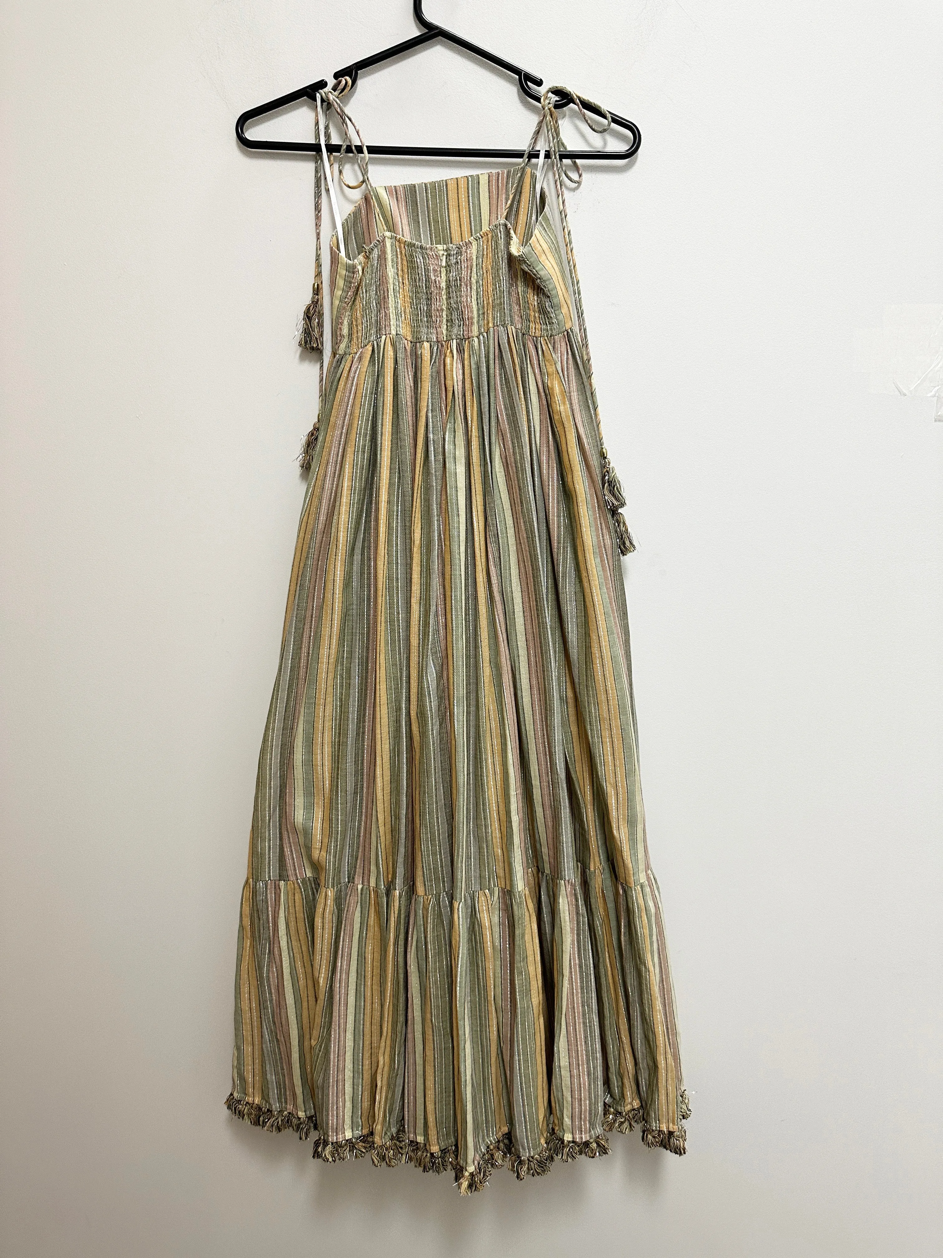 Juniper Rainbow Stripe Maxi Dress