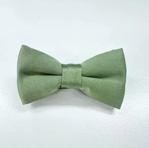 Kids Sage Green Bow Tie