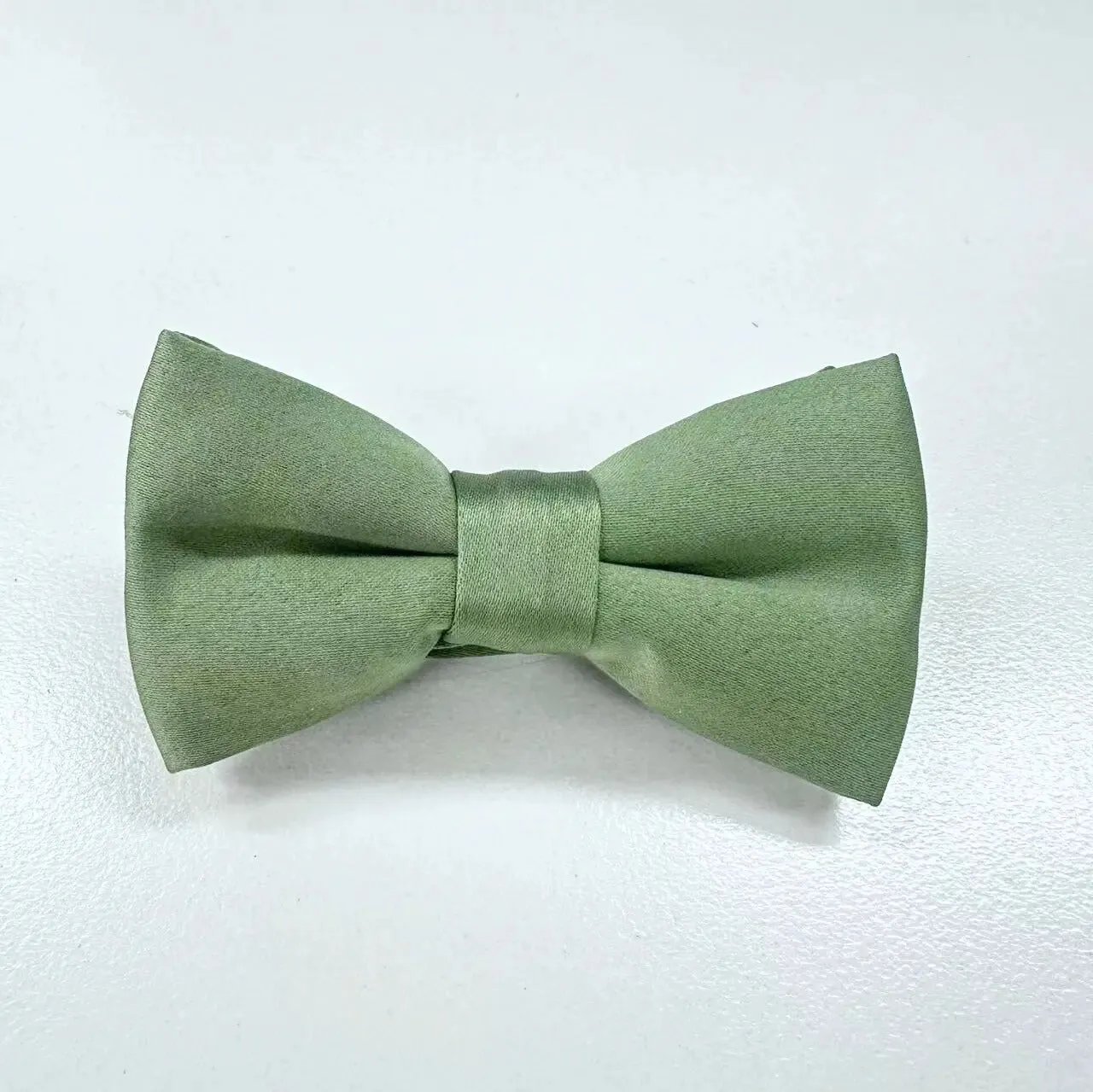 Kids Sage Green Bow Tie
