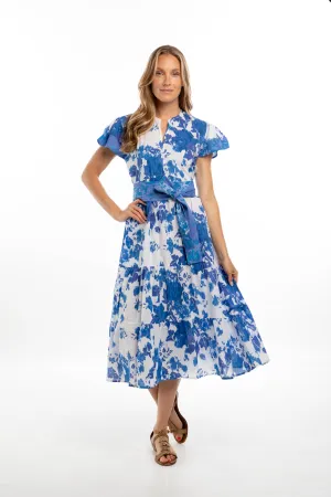 Kiki Dress. White Monet