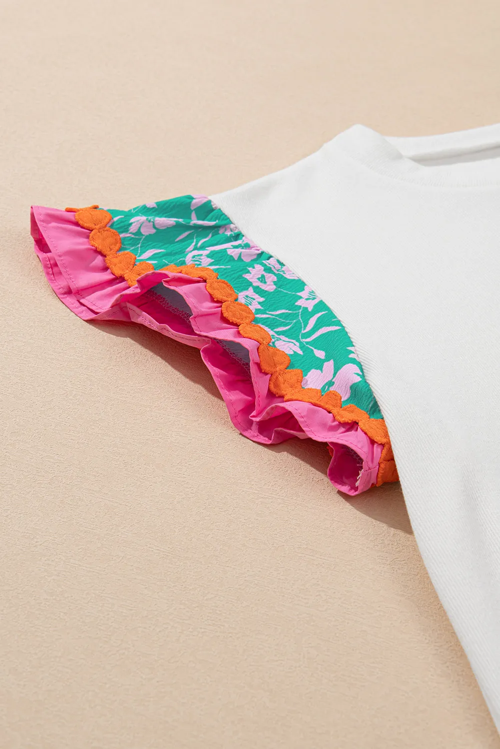 Kinsley Floral Sleeve Top by Threaded Pear