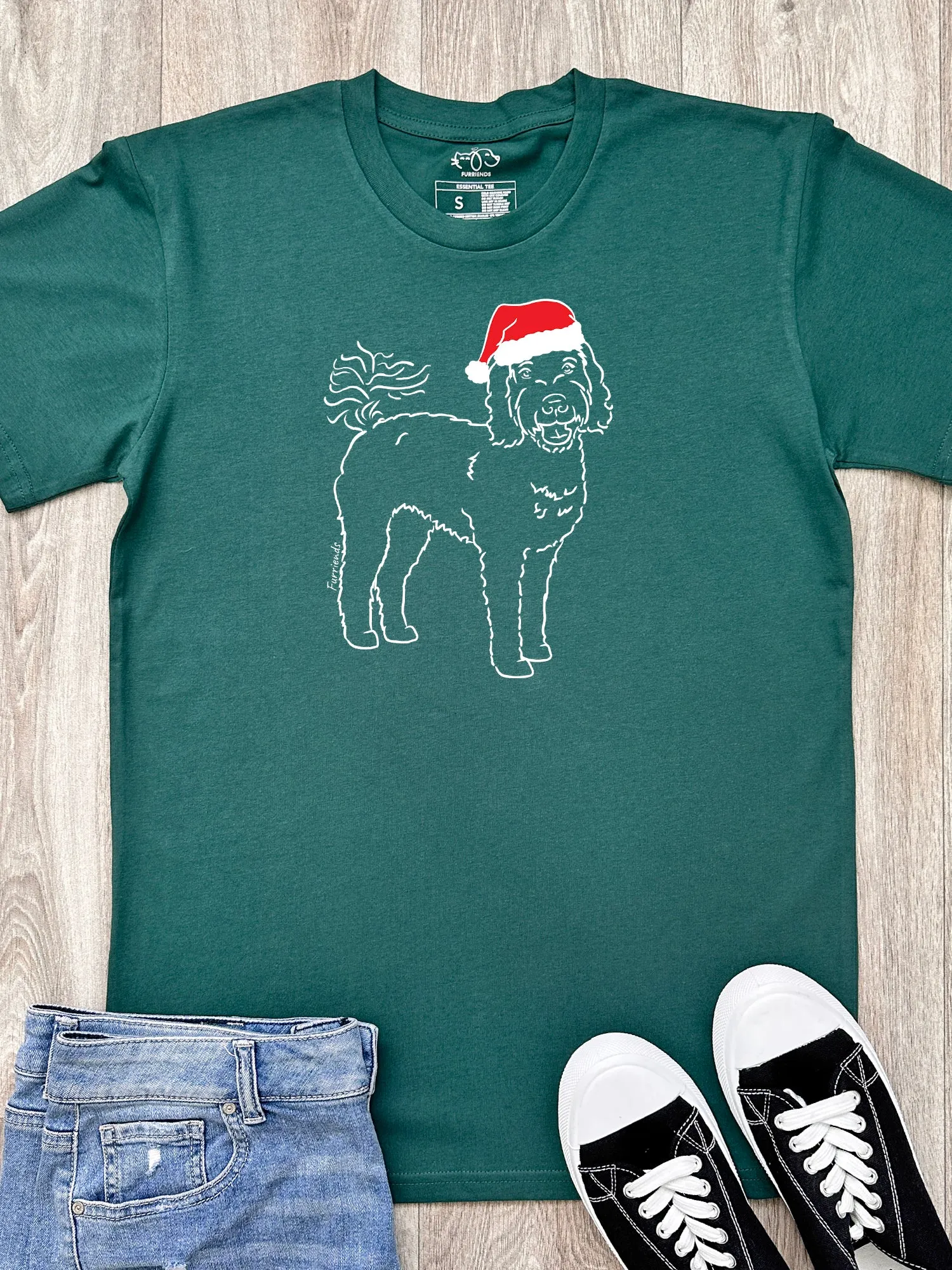 Labradoodle Christmas Edition Essential Unisex Tee