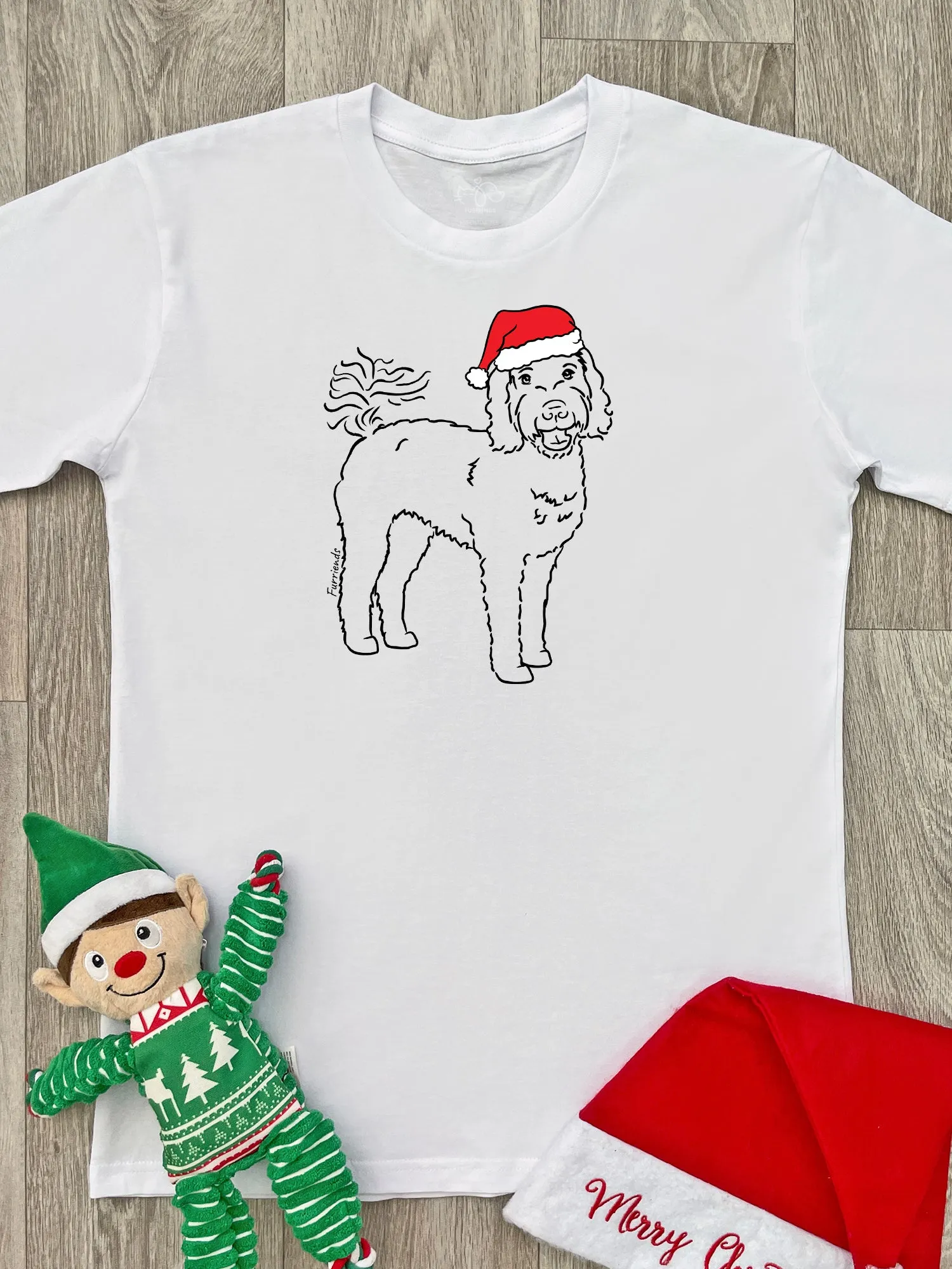 Labradoodle Christmas Edition Essential Unisex Tee