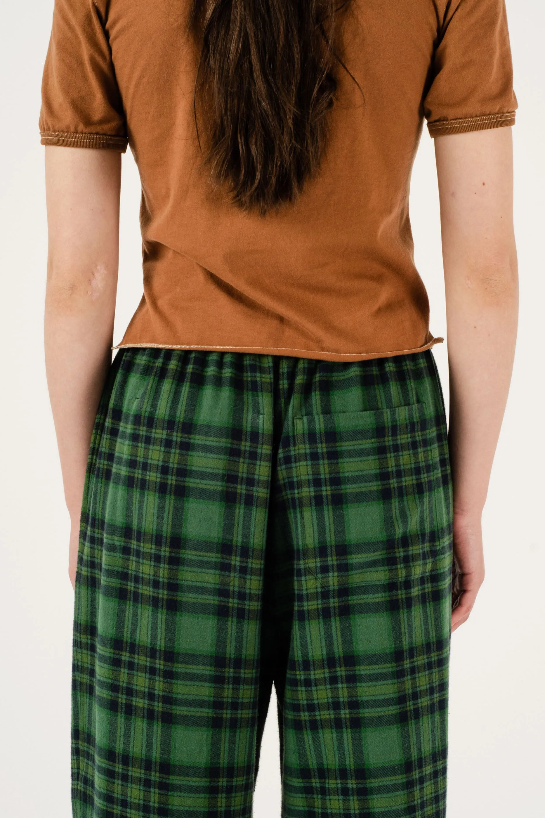 Lauren Pant - Green Tartan
