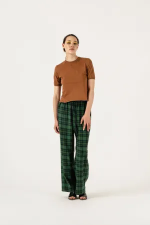 Lauren Pant - Green Tartan