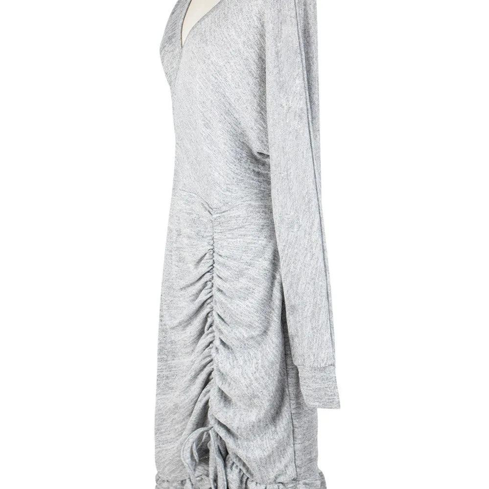 Long-sleeved Knitted Dress