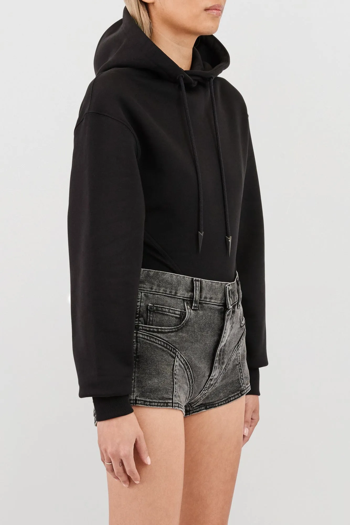 Mugler Light Fleece Hooded Body