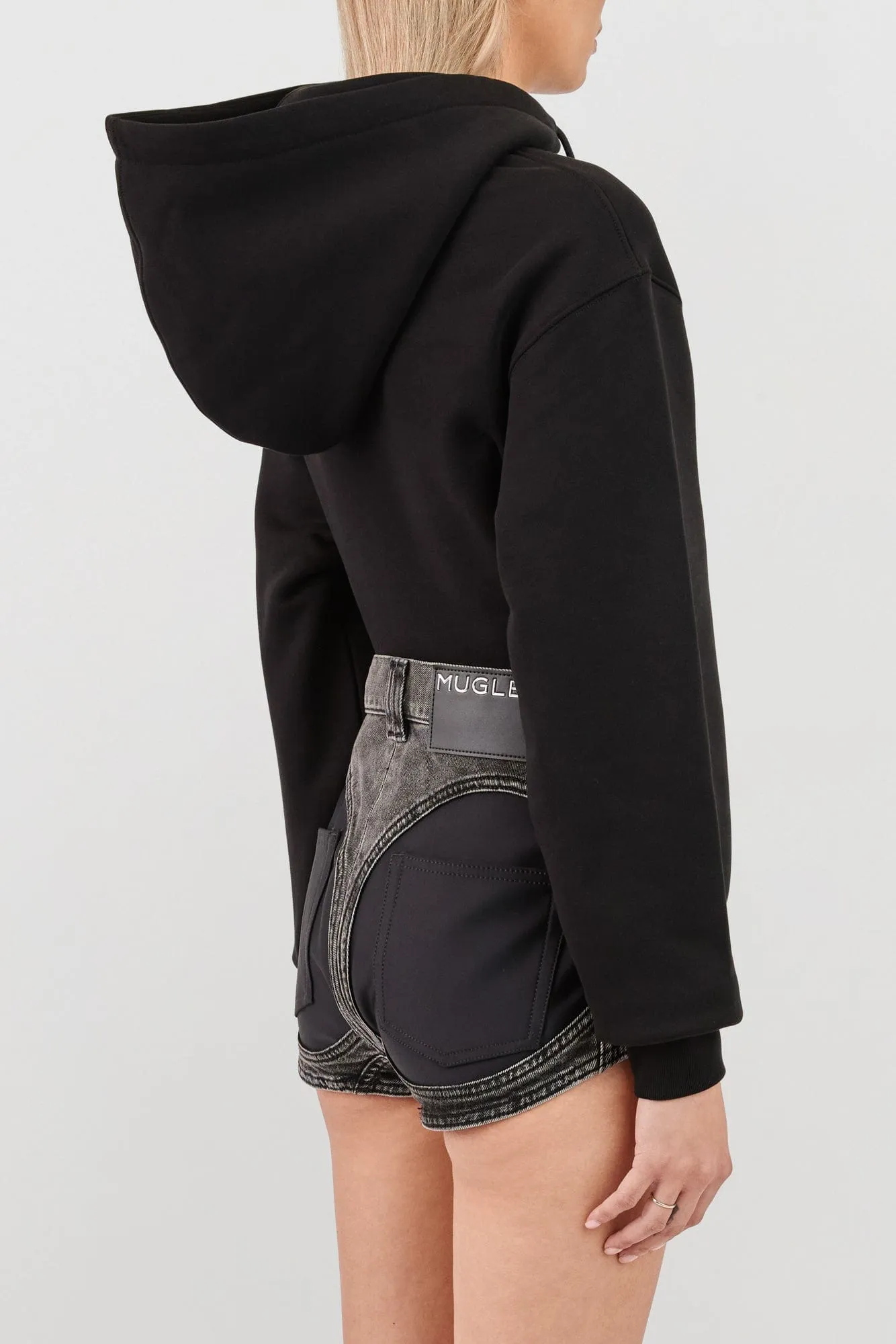 Mugler Light Fleece Hooded Body