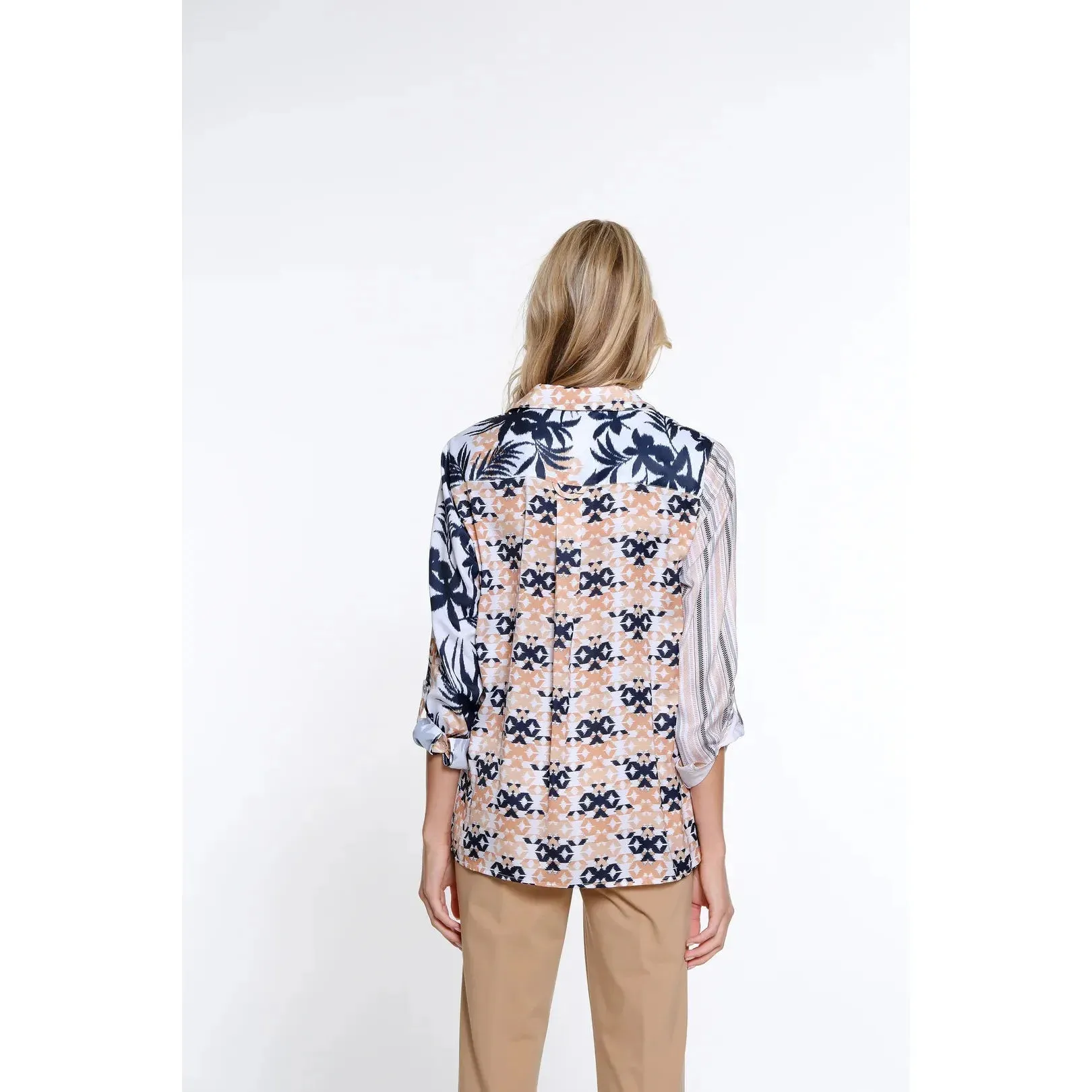 Multi Print Woven Shirt