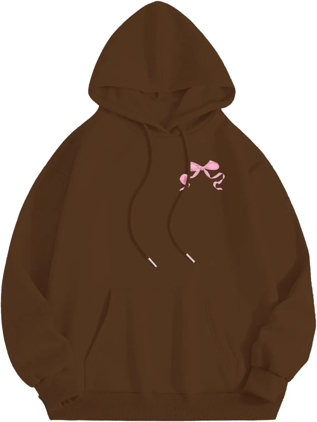 Oversized Hoodies for Women Plus Size Fall Long Sleeve Casual Print Preppy Hoodie Y2k Sweatshirts Teen Girls Clothes