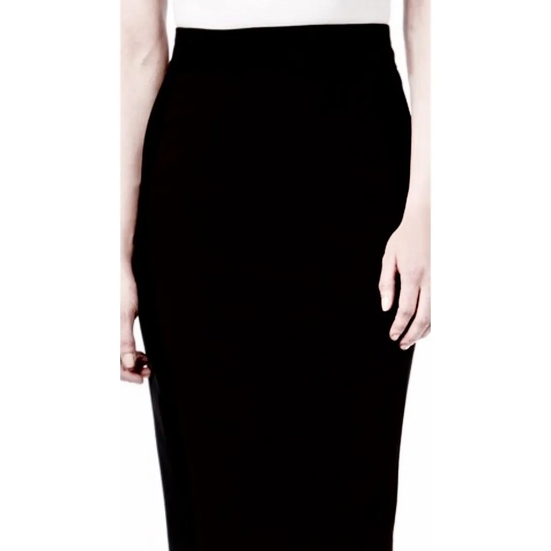 Paniz ladies ponte pencil stretch skirt ES037