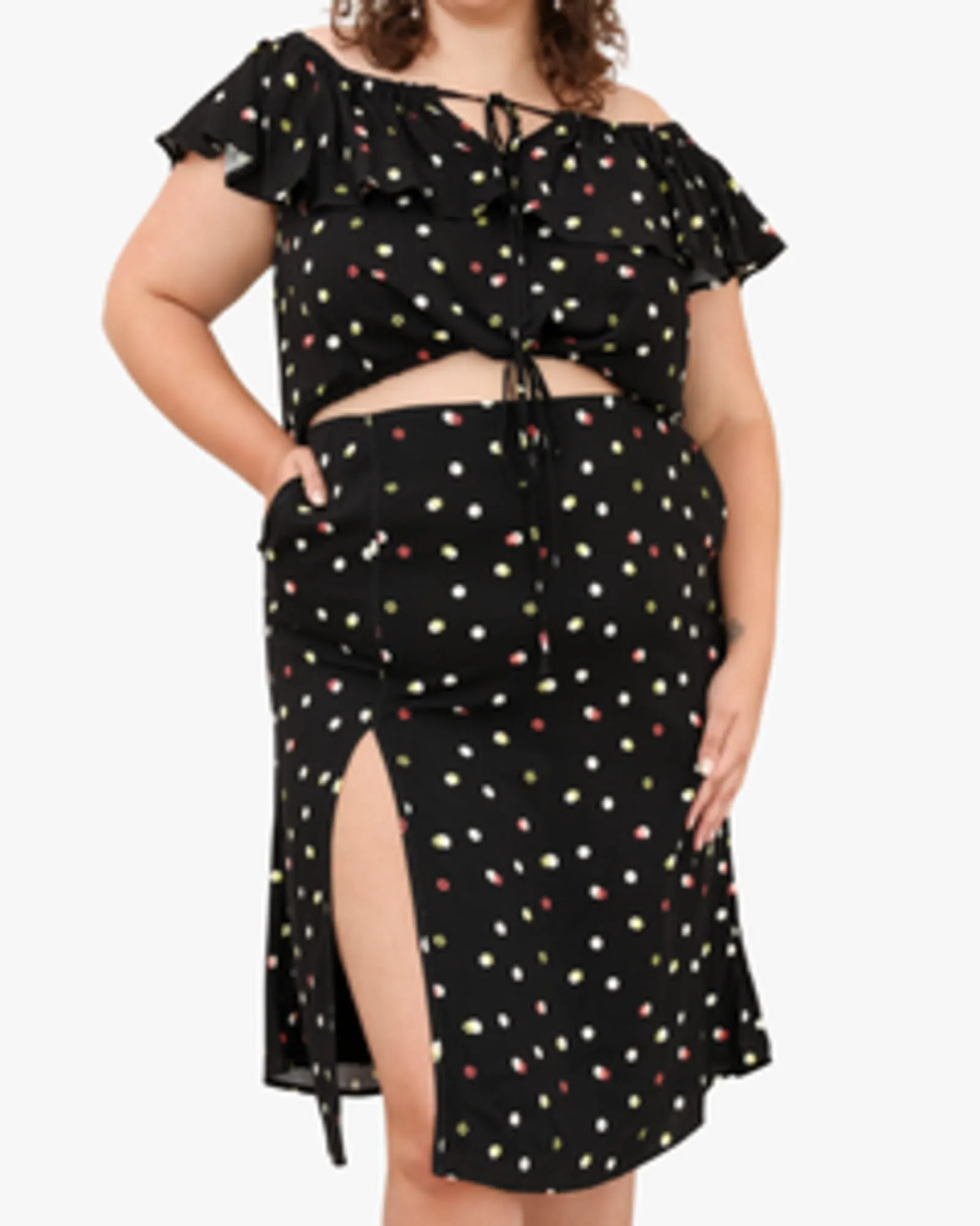Samantha Ruffled All Day Set | DELIA DOT