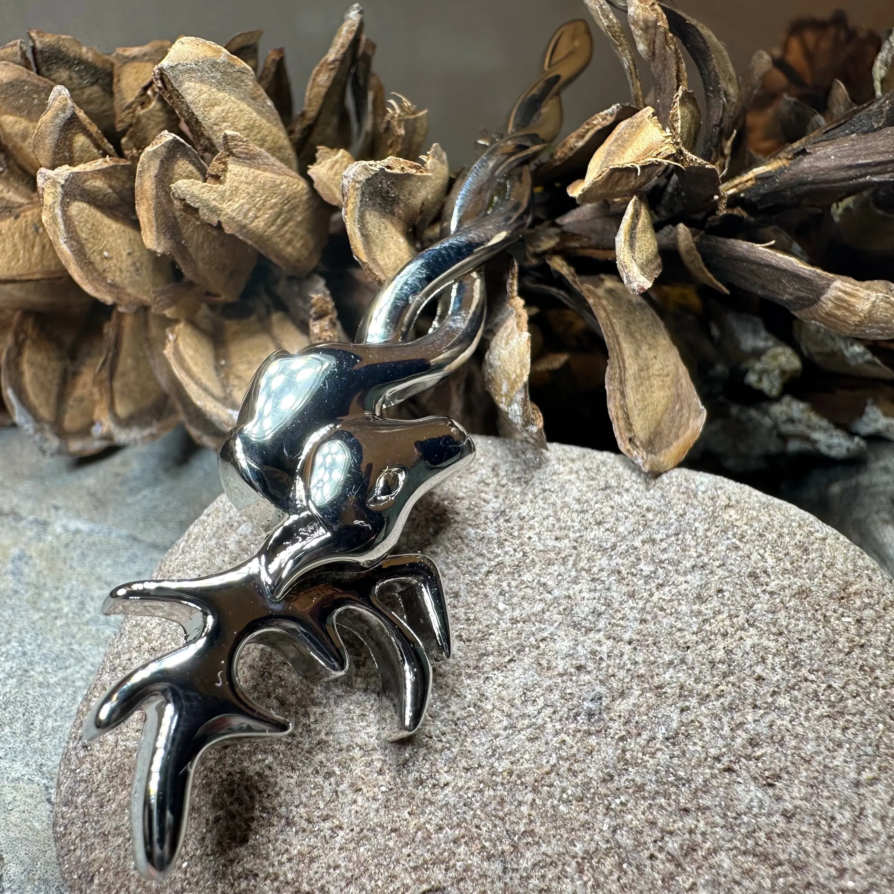 Stag Kilt Pin