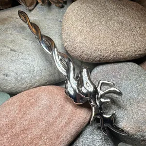 Stag Kilt Pin