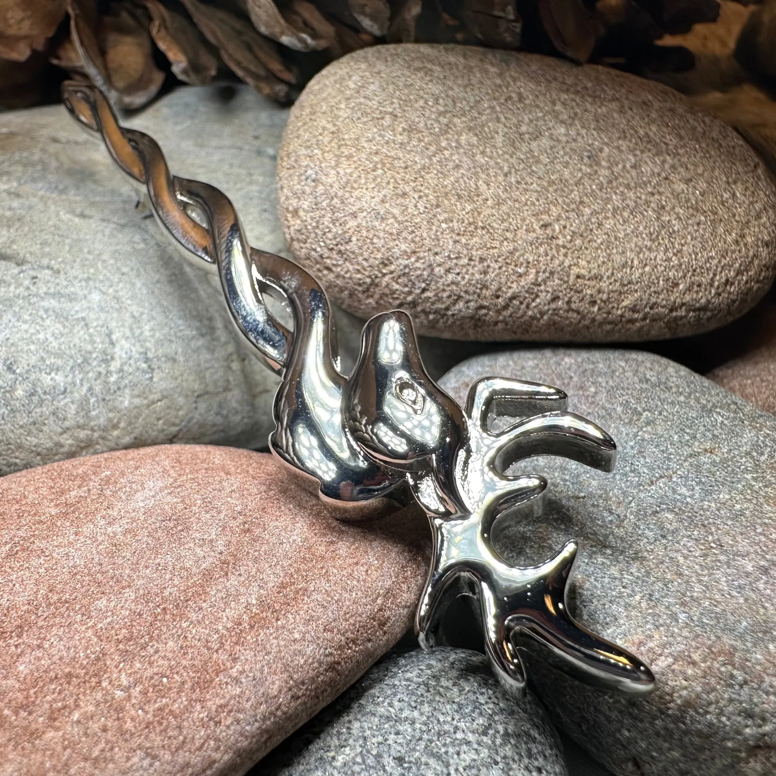 Stag Kilt Pin