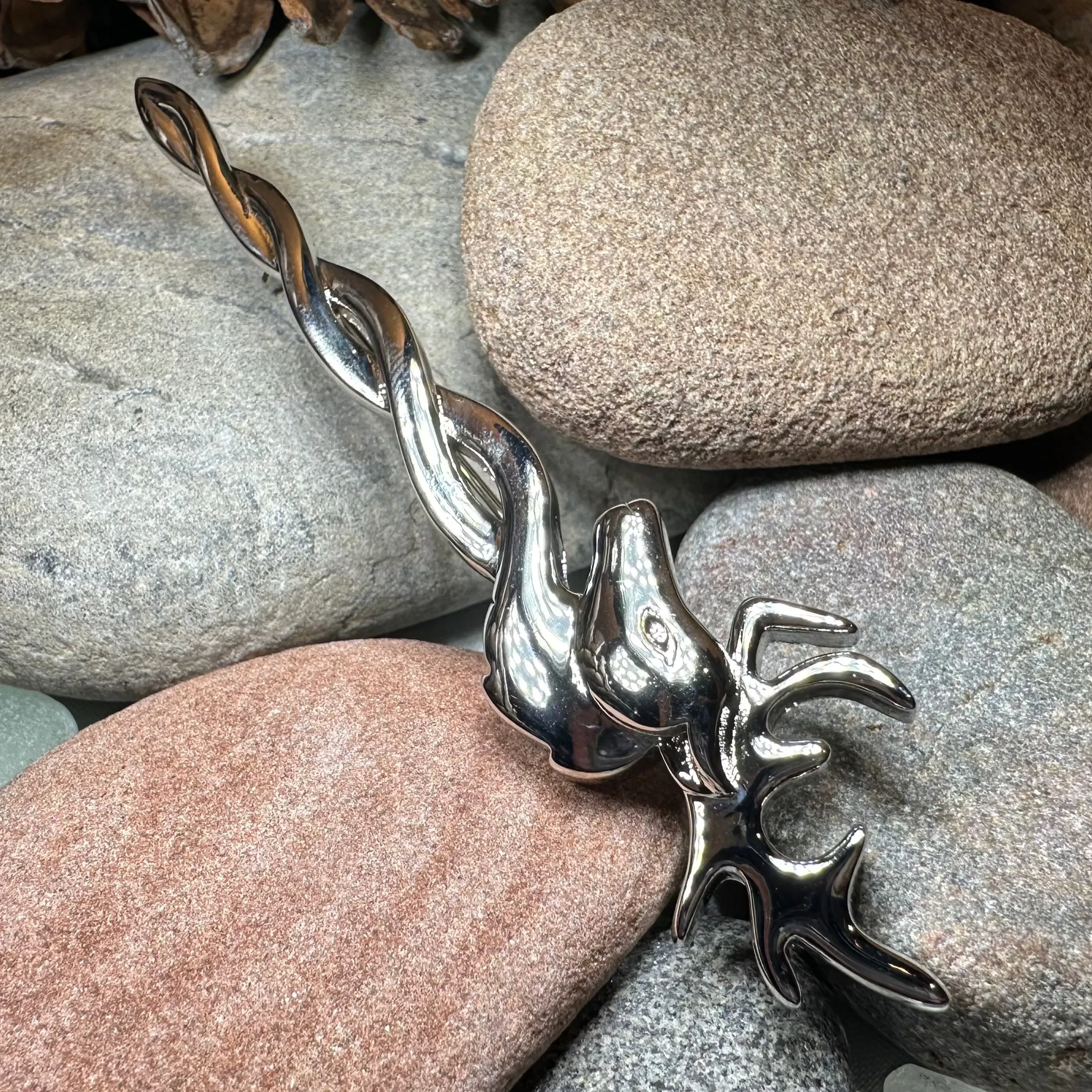 Stag Kilt Pin