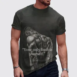 Ultimate Gym T-shirt for Men: Stay Cool and Comfy During Intense Workouts- AA06298